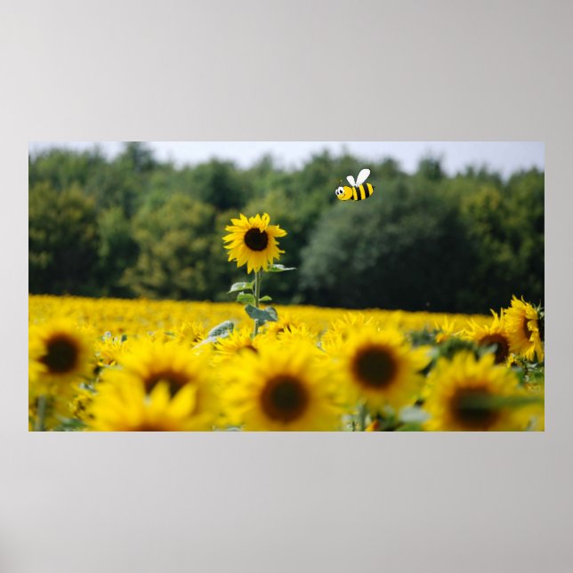 Bee Happy. Poster (Front)