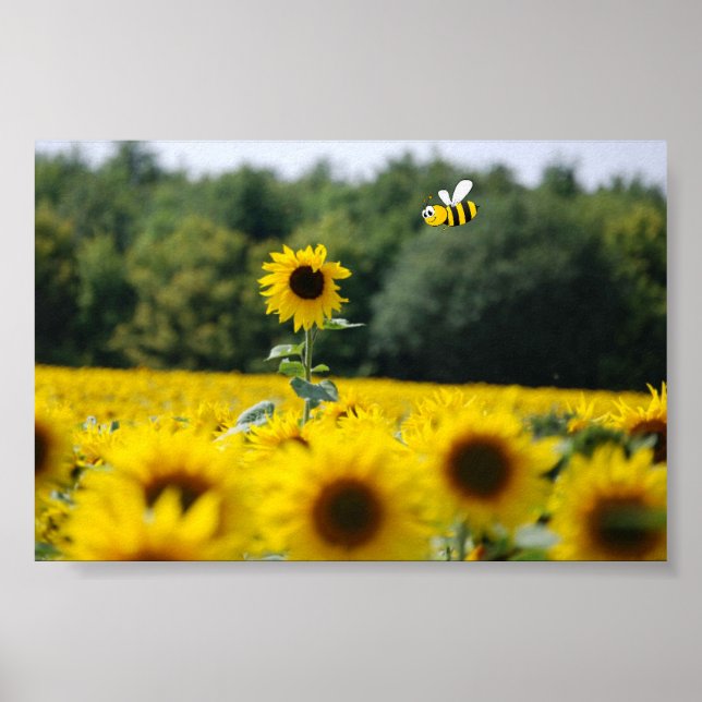 Bee Happy. Poster (Front)