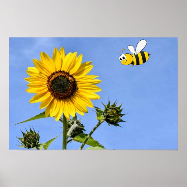 Bee Happy. Poster (Front)