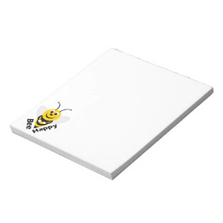 Bee Happy Small Notepad