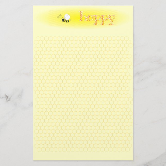BEE.Happy Stationery (Portrait) (Front)