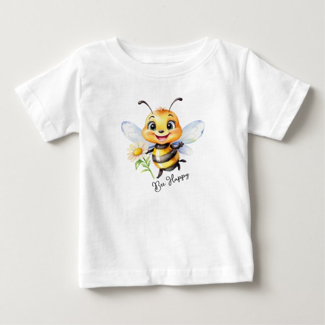 Bee Happy T-Shirt (Front)