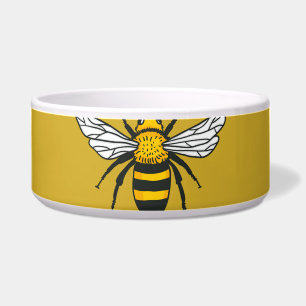 Bee Haven: Vintage Yellow Pattern