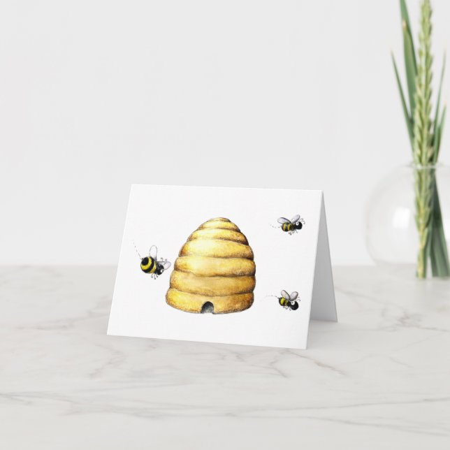 Bee Hive Card (Front)