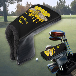 Bee Hive Honey Golf Head Cover