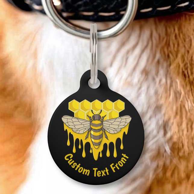 Bee Hive Honey Pet Tag (Creator Uploaded)