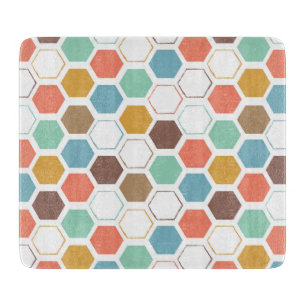 Bee Hive Module Pattern Cutting Board