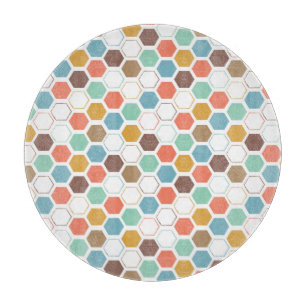 Bee Hive Module Pattern Cutting Board