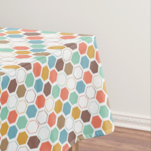 Bee Hive Module Pattern Tablecloth