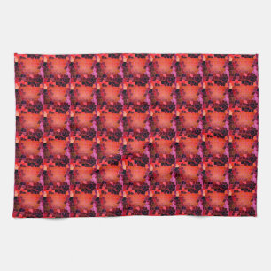 Bee Hive Pattern Kitchen Towel