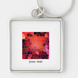 Bee Hive Red Keychain