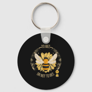 Bee Honey Bee Animal Protection Species Protection Keychain