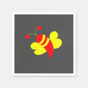Bee Honey Bee Bumble Bee Party  Napkin