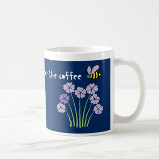 Bee Honeybee Bumblebee Flowers - Coffee Mug