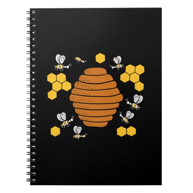 Bee Honeycomb Notebook (Front)