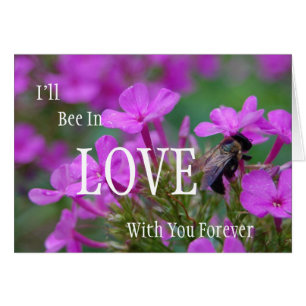 Bee Hugging Flower