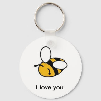 bee i love you keychain