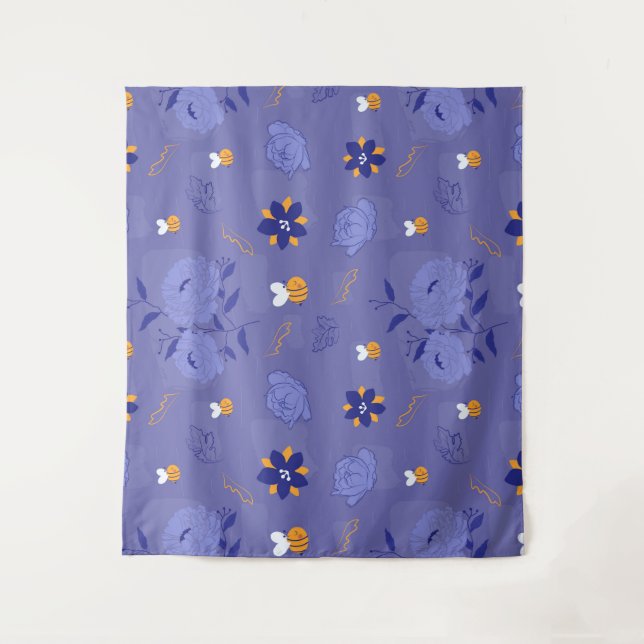 Bee in the Garden Tapestry (Front)