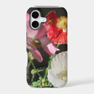 "Bee In The Poppies" phone case