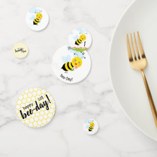 Bee in Tulip Garden Confetti