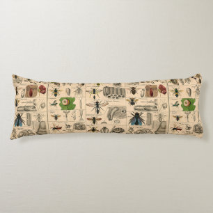 Bee Insect Bug Wasp Natural Nature Bees Painting Body Pillow