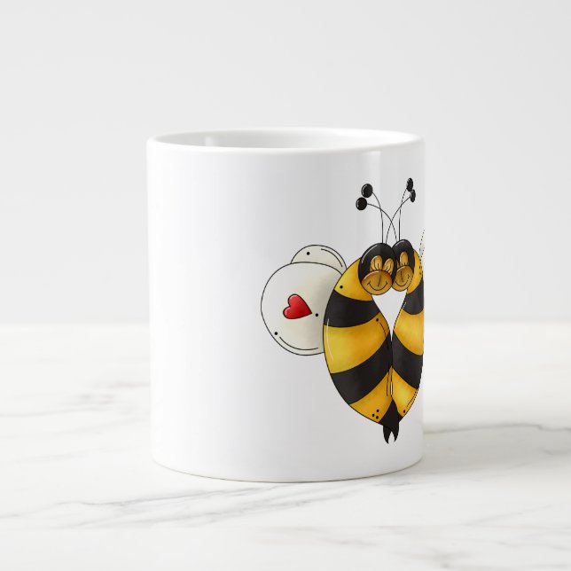Bee  - Jumbo Mug (Front)