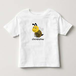 Bee Just Add Name Toddler T-shirt