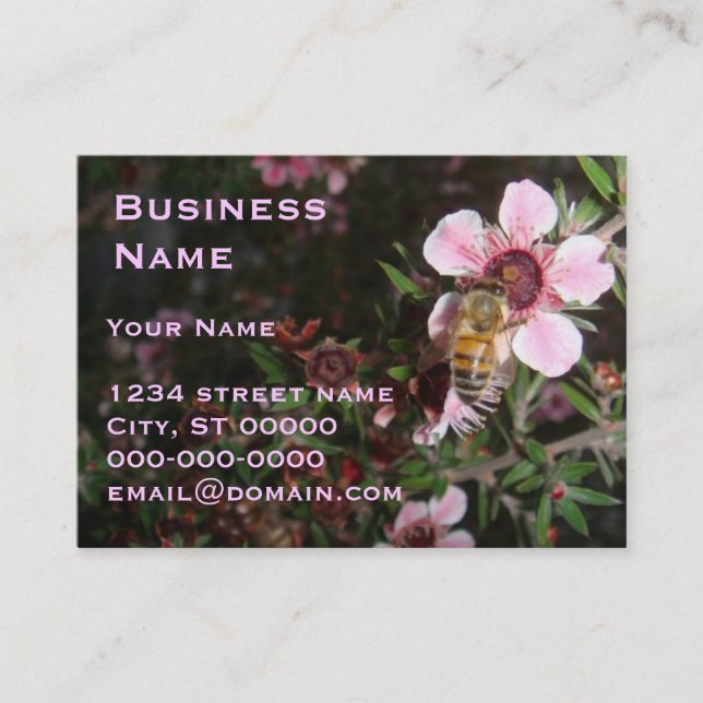 Bee Keeper Business Card (Front)