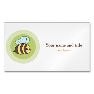 Bee keeper design customizable business card