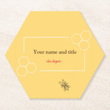Bee keeper design customizable business card