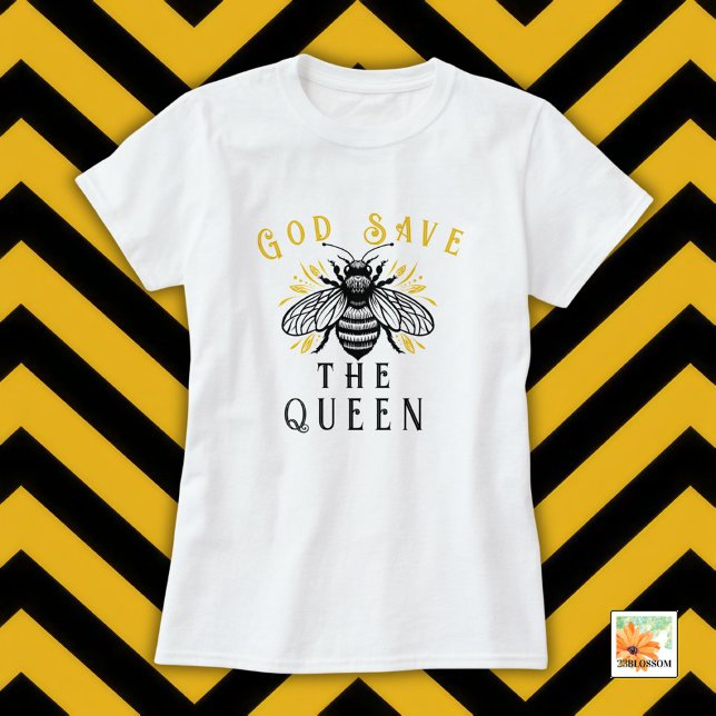bee keeper gift honey lover modern tee for her (Creator Uploaded)
