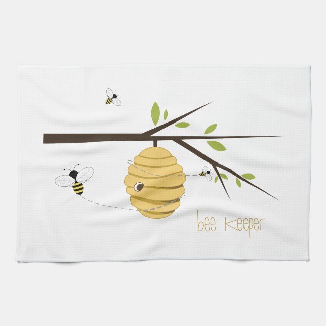 Bee Keeper Kitchen Towel (Horizontal)