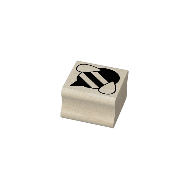 Bee Kid's Cute Beehive Rubber Stamp (Stamp)