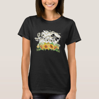Bee Kind  Be Kind Flower Sunflowers Beekeepers T-Shirt