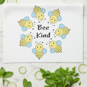 Bee Kind Bees Kitchen Towel
