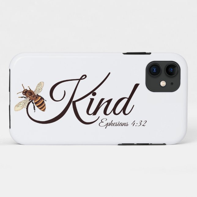 Bee kind   Case-Mate iPhone case (Back (Horizontal))
