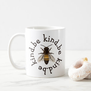 bee kind coffee mug