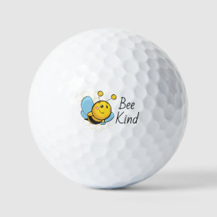 Bee Kind Cute Golf Balls