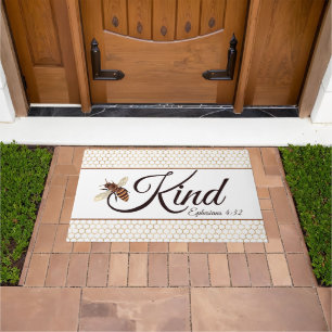 Bee kind   doormat