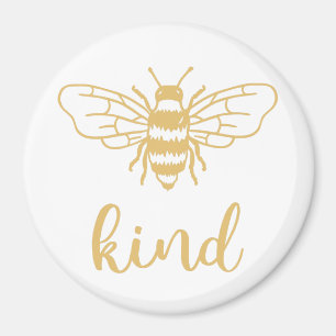 Bee Kind Gold Magnet