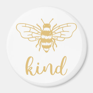 Bee Kind Gold Magnet