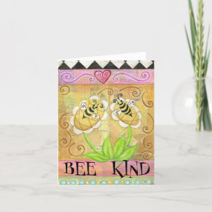 Bee Kind Greeting Card