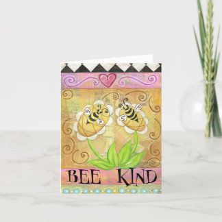 Bee Kind Greeting Card