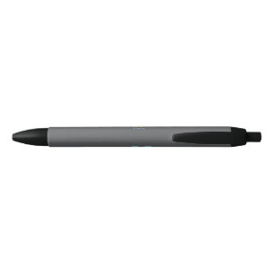 Bee Kind Grey Blue Black Ink Pen