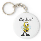 Bee kind keychain