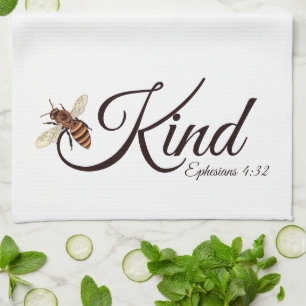 Bee kind   kitchen towel
