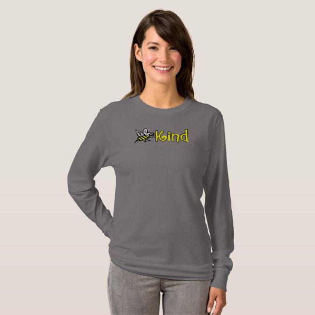 Bee Kind Long Sleeve Tee (Front Full)