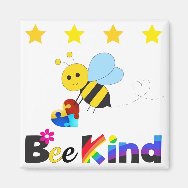 Bee Kind Magnet (Front)