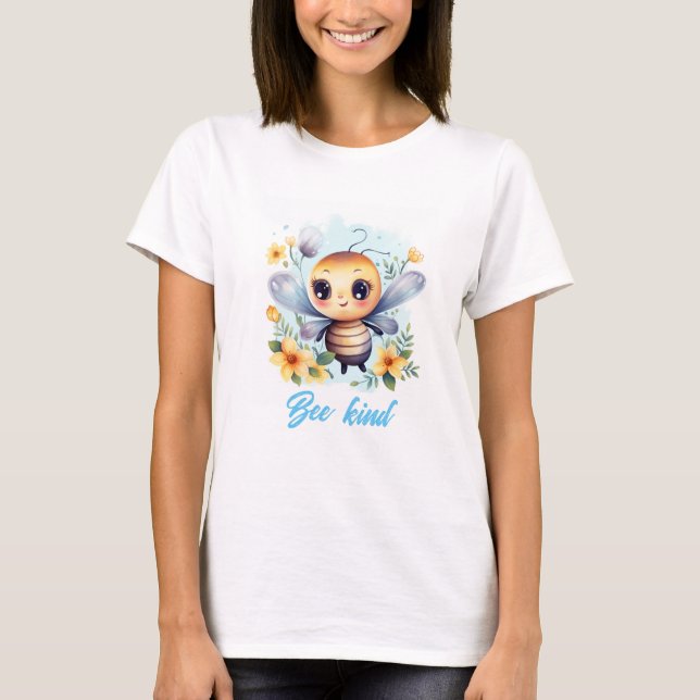 Bee kind  personalize custom  T-Shirt (Front)