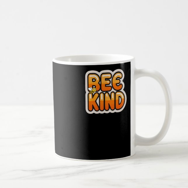 Bee Kind Sticker  Coffee Mug (Right)